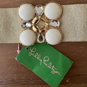 NWT Lilly Pulitzer Gold Belt